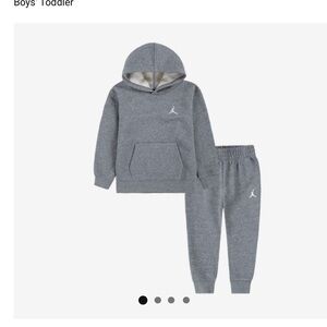2T Used Gray Hoodie and Jogger Set